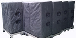 D&B Audiotechnik J8 and J10 padded canvas speaker covers