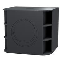 TURBOSOUND MILAN M18B Padded Canvas Sub Speaker Cover by COVER IT! Australia