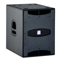 DB TECHNOLOGIES Sub 15 Padded Canvas Speaker Cover by COVER IT! Australia