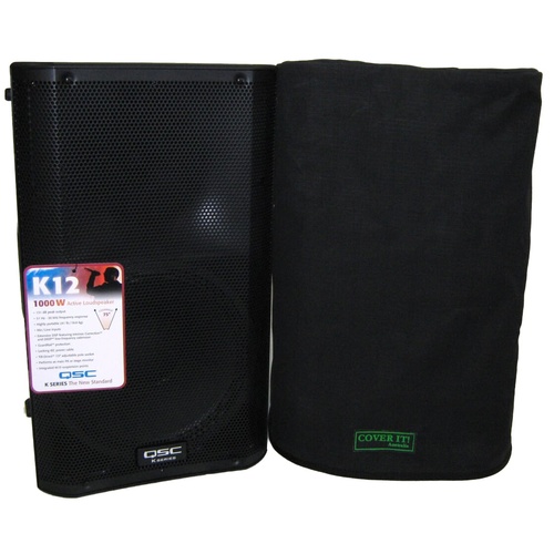 QSC K 12 Series 1 Padded Canvas Speaker Cover by COVER IT! Australia